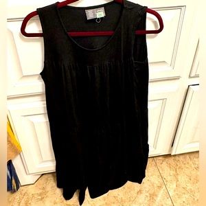 Anthropology summer black dress!